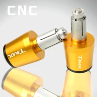 cnc 78 22mm handlebar grips handle bar cap end plugs for yamaha tmax dx sx xp t max 530 tmax500 2012 2015 t max 500530