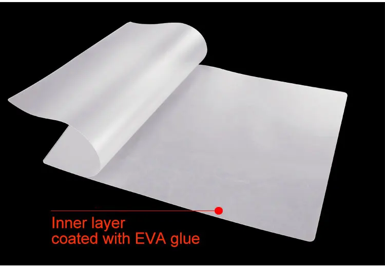 HWDID термоламинирующая пленка 3R 4R 5R " 6" " для формата ламинатор пластиковая запайка PET+ EVA 100 листов/упаковка