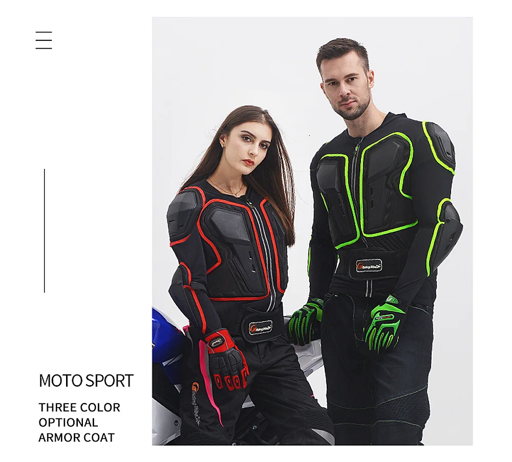 Мужская и женская мотоциклетная куртка Body Armour Moto rbike Riding эластичная защитная одежда для безопасности Rider Защитное снаряжение HX-P20