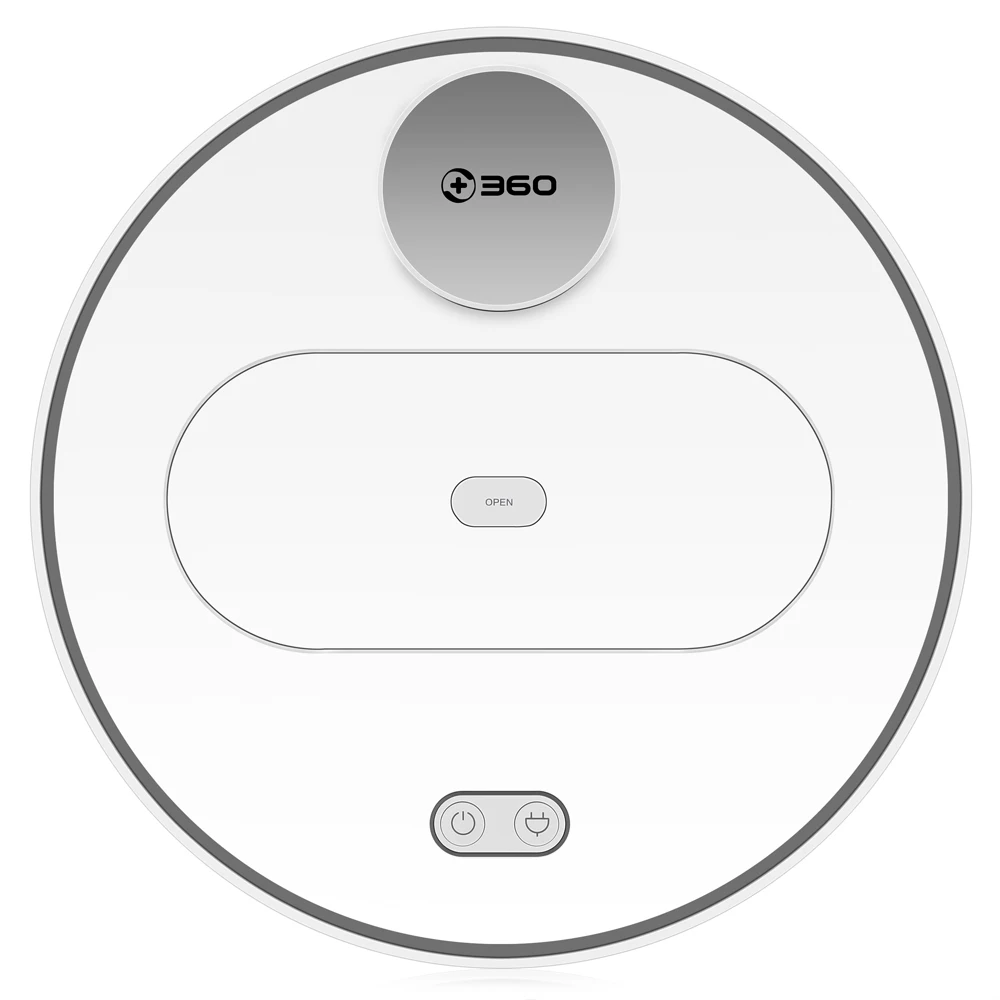 White 360 S6 робот-пылесос автоматический пульт дистанционного управления бытовой уборочный робот 1800Pa большой всасывающий подметальный стерилизатор пыли - Цвет: White