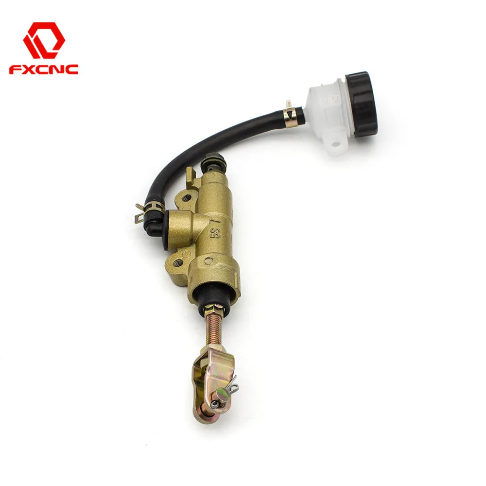 

CNC 10mm Motorcycle Pitbike Dirt Bike Rear Foot Hydraulic Brake Clutch Pump Brake Master Cylinder For Universal All years