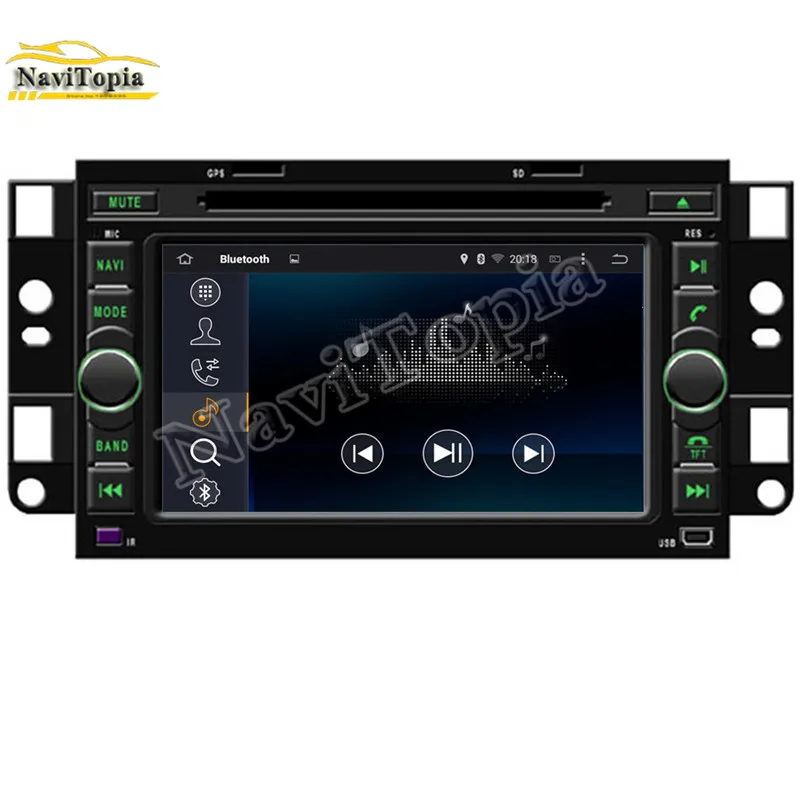 NAVITOPIA 4 Гб ОЗУ 64 ПЗУ PX6 шестиядерный Android 9 0 автомобильный DVD GPS навигатор для EPICA