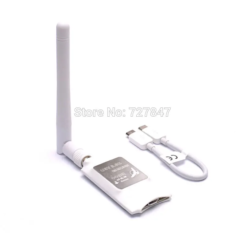 Only UVC Receiver Мини 5,8G FPV приемник UVC видео нисходящий OTG VR Android телефон+ TS5828L+ 1000TVL линия 2,8 мм NTSC PAL w/камера объектив сиденье - Цвет: Only UVC Receiver