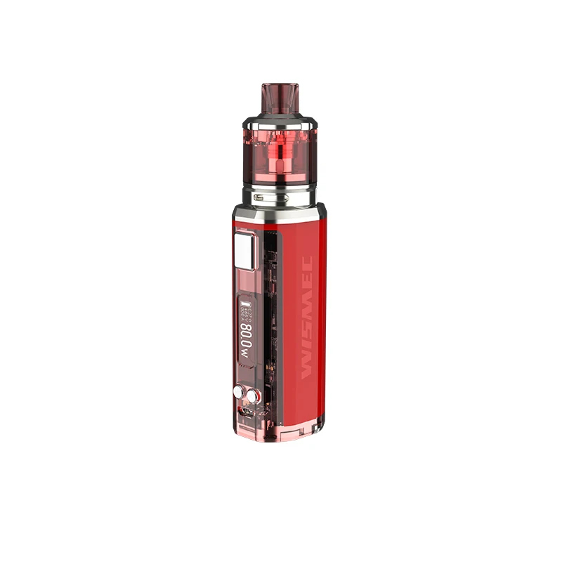 Оригинальный комплект Wismec minuous V80 бокс мод V8 вейп 80 Вт с баком атомайзера Amor NSE 3 мл