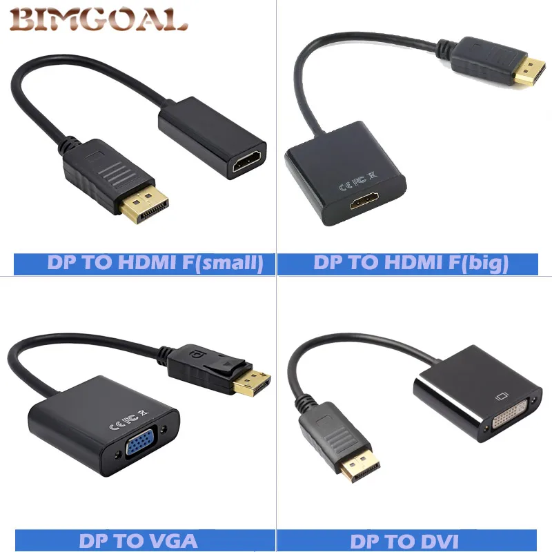 Кабель адаптер DP VGA dp hdmi dvi для apple macbook pro air|hdmi dp|dp to adaptervga |