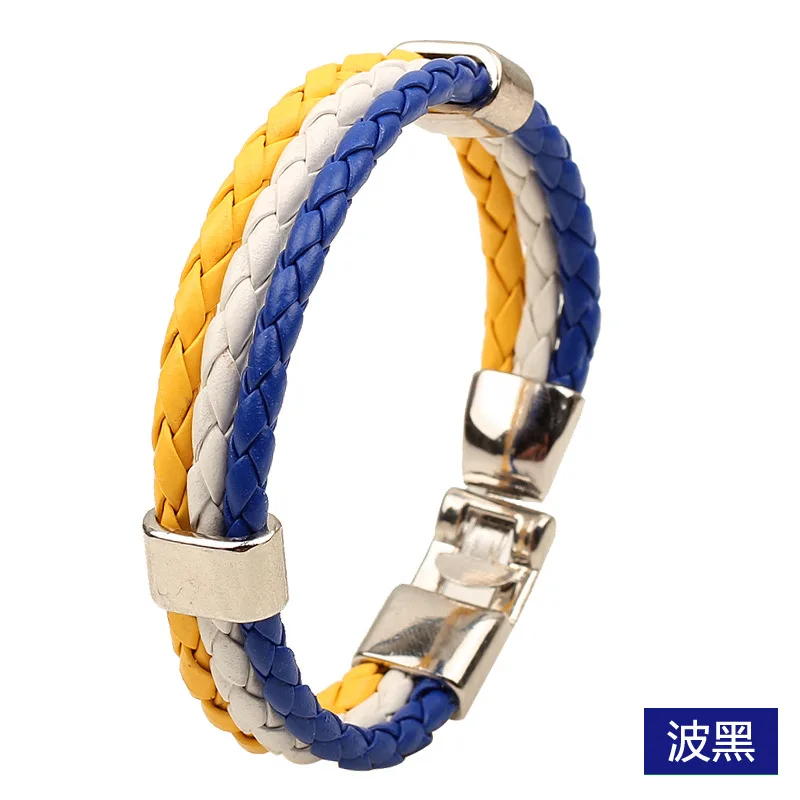 Новый Бразилия мира по футболу Multi национального мемориала браслета тканые