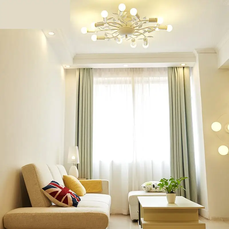 Креативный потолочный светильник Regron Романтический светодиодный в цветочек