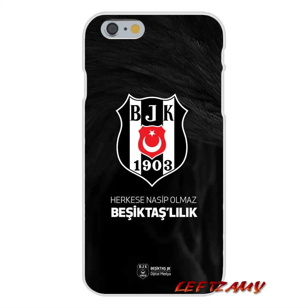 fashion Besiktas J K football team For Samsung Galaxy S4 S5 MINI S6 S7 edge S8 S9 S10 Plus Note 3 4 5 8 9 Mobile Phone Cover Bag | Мобильные
