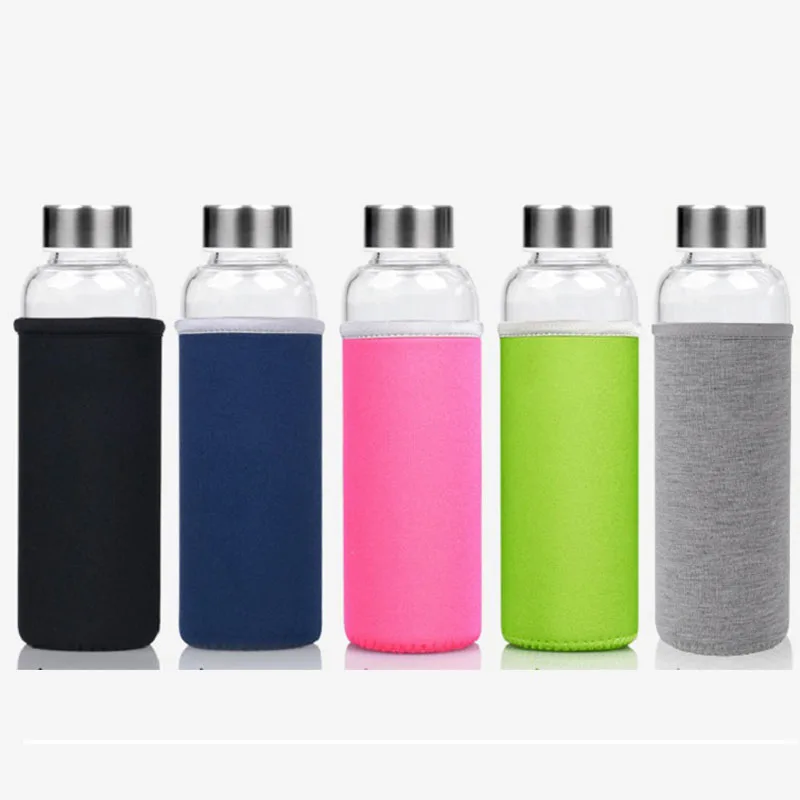 50 шт. термостойкая стеклянная бутылка для воды|glass water bottle|water bottlewater bottle lemon |