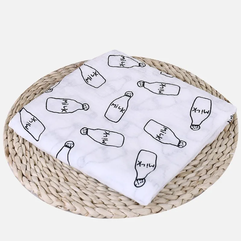 Детское одеяло муслиновое 100% хлопок мягкое банное полотенце для новорожденных |