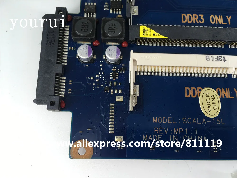 yourui BA92-06333A BA92-06333B BA41-01377A For Samsung RV508 RV510 Motherboard DDR3 Tested ok | Компьютеры и офис