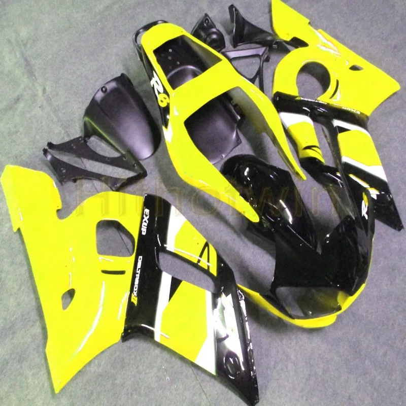 

Custom motorcycle article ABS plastic for YZF R6 1998 1999 2000 2001 2002 YZF-R6 red white ABS fairing body kit