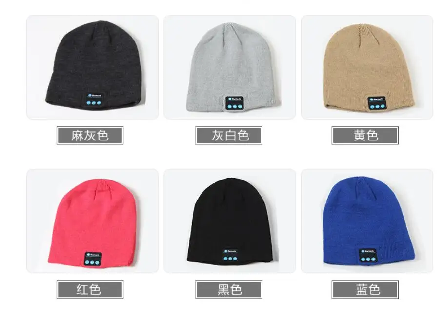 Беспроводная шапка с bluetooth гарнитура умная головной убор наушники для мужчин и