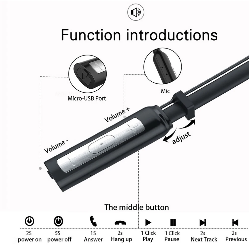 Langsdom LD4, Двойные стерео наушники, Bluetooth, беспроводная гарнитура, игровая, Спортивная, Шейная, наушники с микрофоном, наушники с шумоподавлением