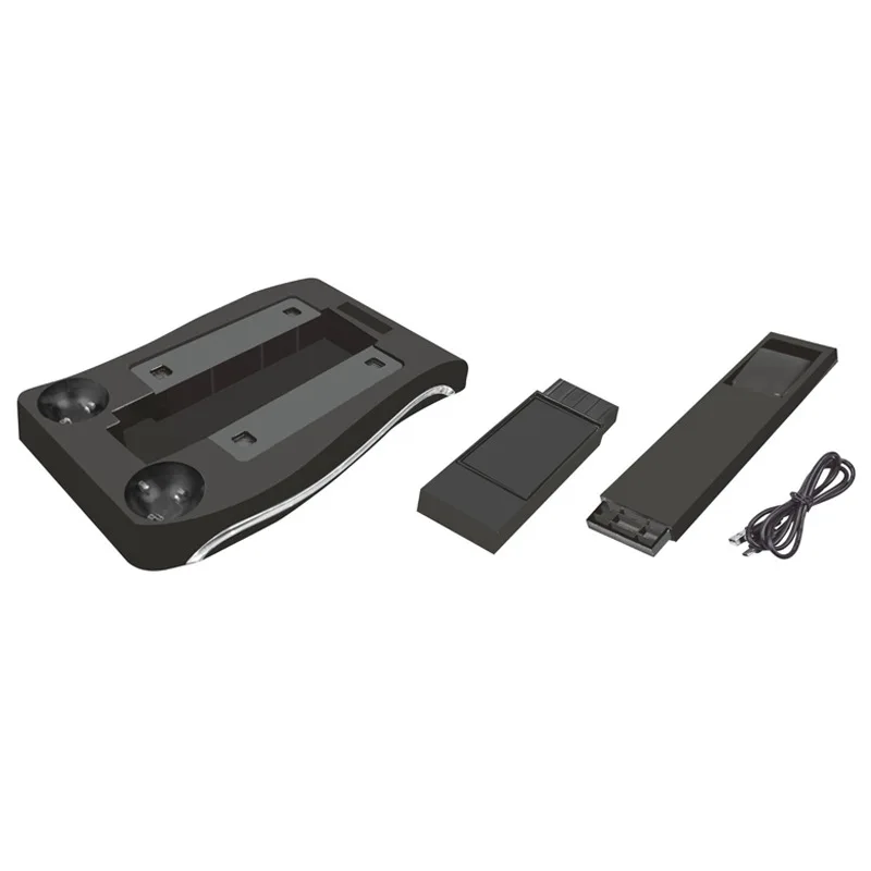 4 в 1 база зарядное устройство Подставка док станция для PS3 move VR PS гарнитура/Move