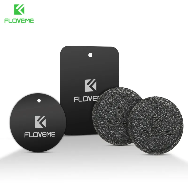 Floveme кожа гладить Простыни для Магнитная автомобильный держатель телефона 0.15 мм Ультра тонкие металлические пластины для металла магнитного телефон стенд автомобильный держатель
