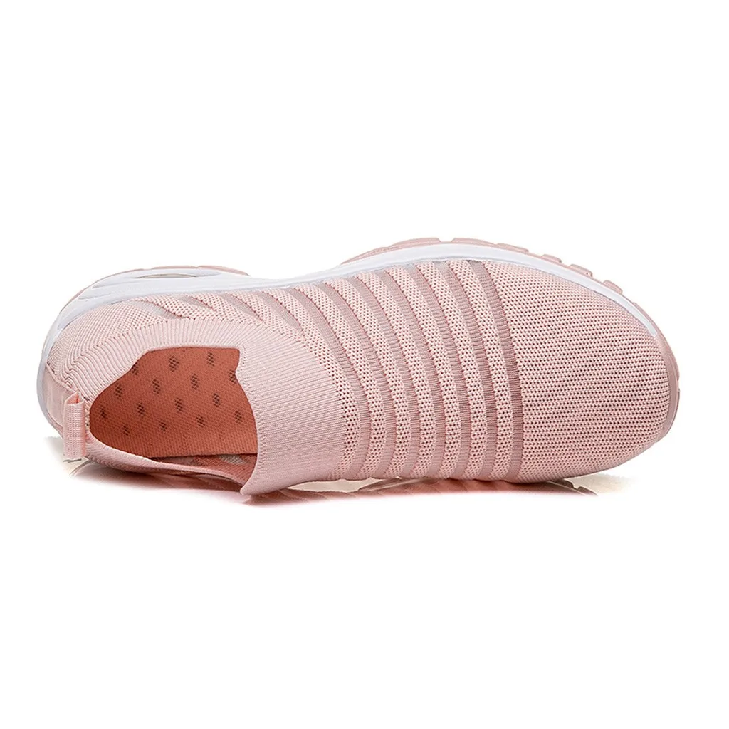 Женские кроссовки для бега SAGACE повседневные сетчатые с плетением Mujer May31 2019 |