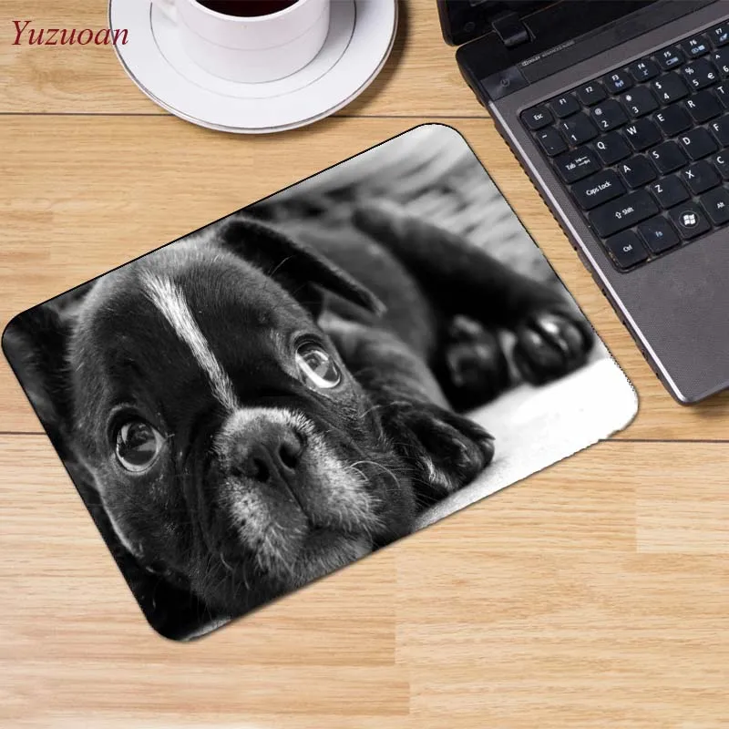 Yuzuoan 22X18CM милый коврик для мыши кошек и собак подарок домашних животных
