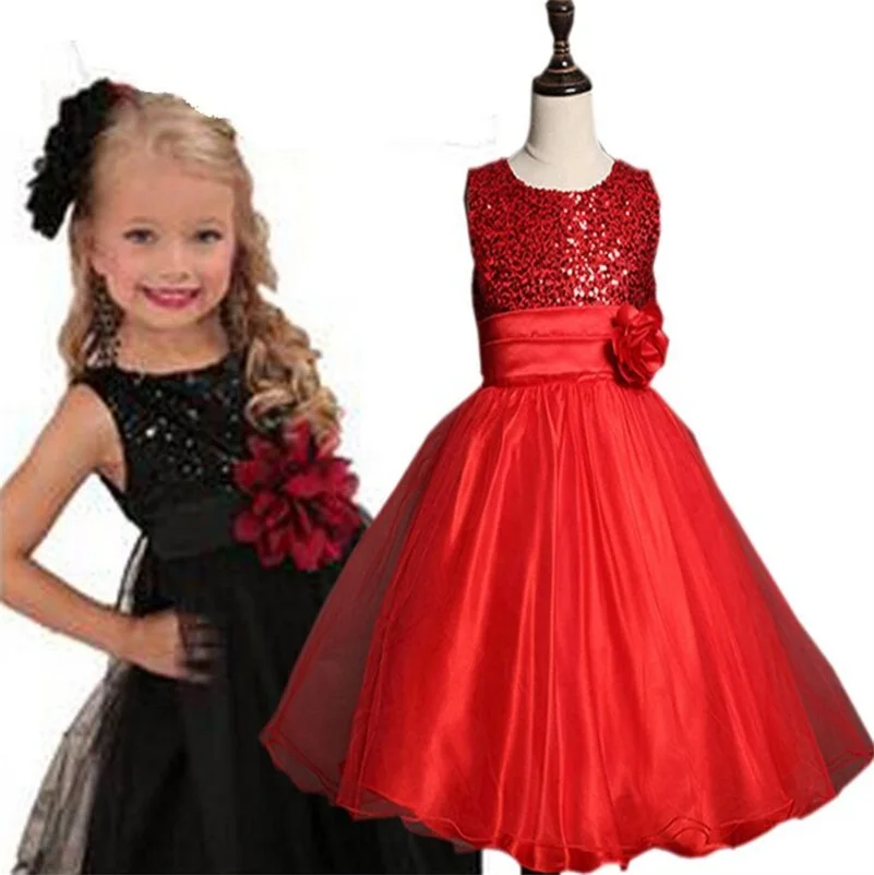 Летние Дети Девушки Платья Прекрасный Ребенок Бальное платье Платье Ребенка