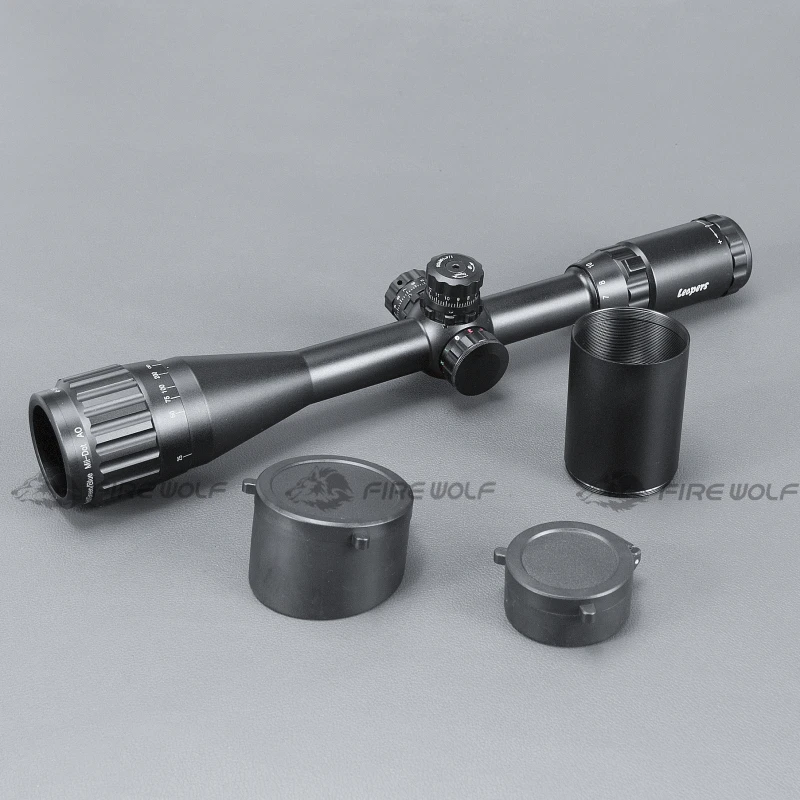 LEAPERS 4-16X40 Riflescope тактический оптический прицел красный зеленый и синий точечный прицел с подсветкой Retical Sight для охотничьего прицела