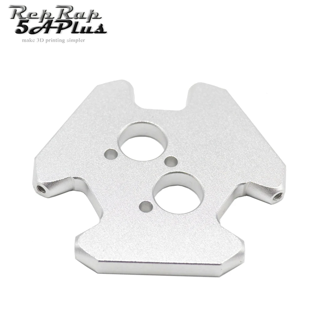 M3 Delta Kossel Fisheye Effector Double Hole Hammock Aluminum for V6 Chimera Multi-extrusion Hotend Dual 3D Printer Part | Компьютеры и