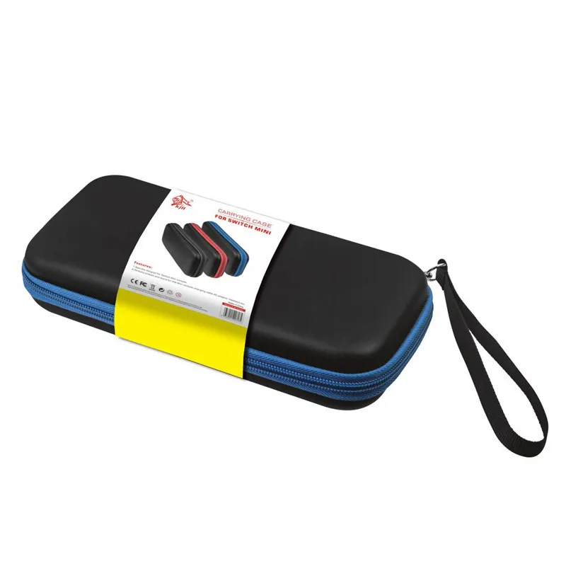 Black Blue Сумка для переноски для kingd Switch Lite Водонепроницаемый EVA жесткий чехол для путешествий жесткий защитный чехол для kingdoswitch Lite Mini - Цвет: Black Blue