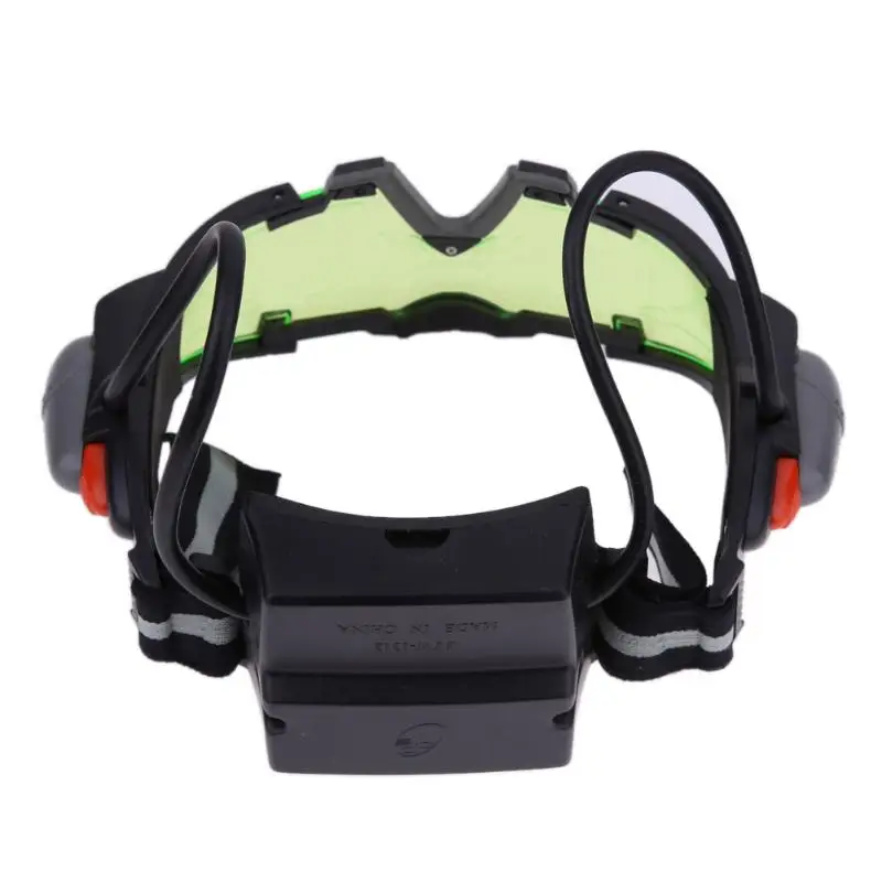 Регулируемые эластичные очки ночного видения, защитное стекло es Cool Green Len Eye Shield, светодиодный светильник Hunt wide vision