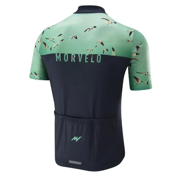 2018 morvelo мужские с коротким рукавом Майки для велоспорта Одежда из Джерси горного
