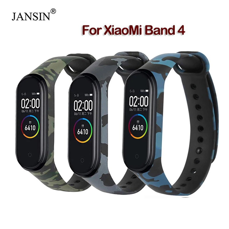 Силиконовый сменный ремешок для Xiaomi Mi Band 4 Miband аксессуары смарт часов|Ремешки
