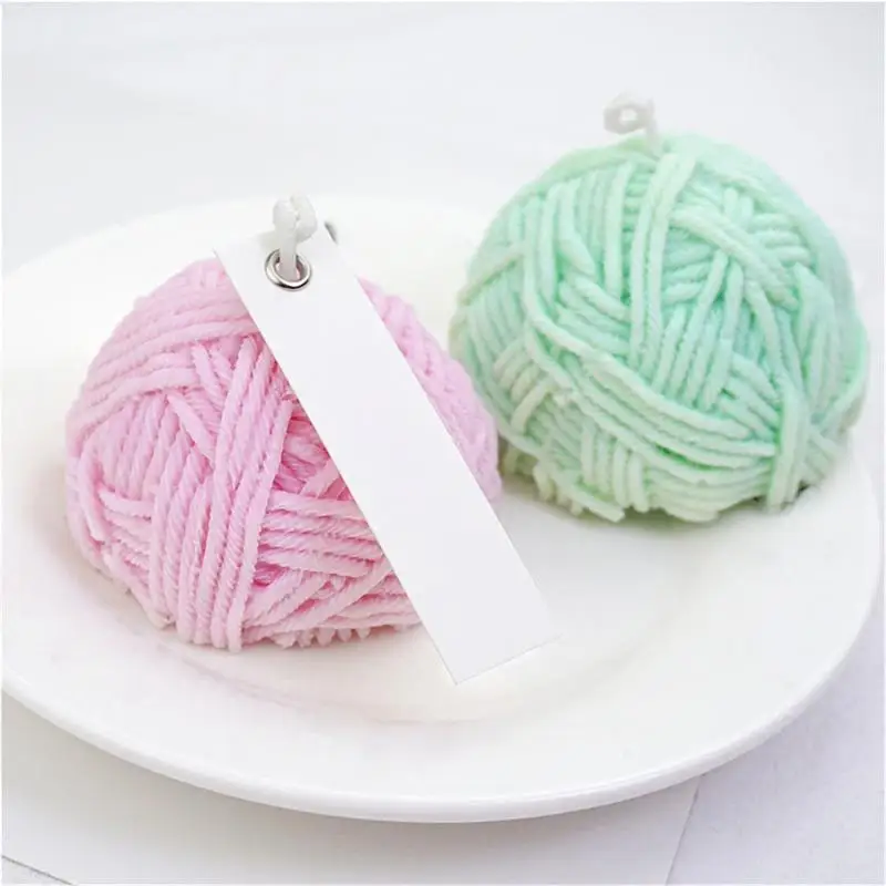 CC круглые шерстяные силиконовая форма для изготовления свечей ремесла формы DIY