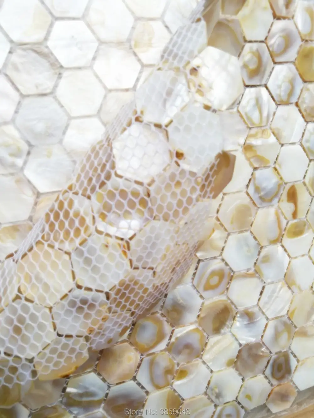 Перламутровая мозаичная плитка для кухни и ванной настенная dapple цветной