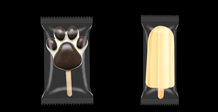 

Ice Pop Bag Popsicle Packing Bag 100pcs/lot Size 8 x 19 cm