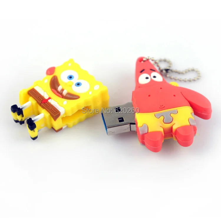 Высокоскоростной usb 3.0 флеш накопитель 64 ГБ мультяшный карта памяти 32 ГБ/16 ГБ/8 USB
