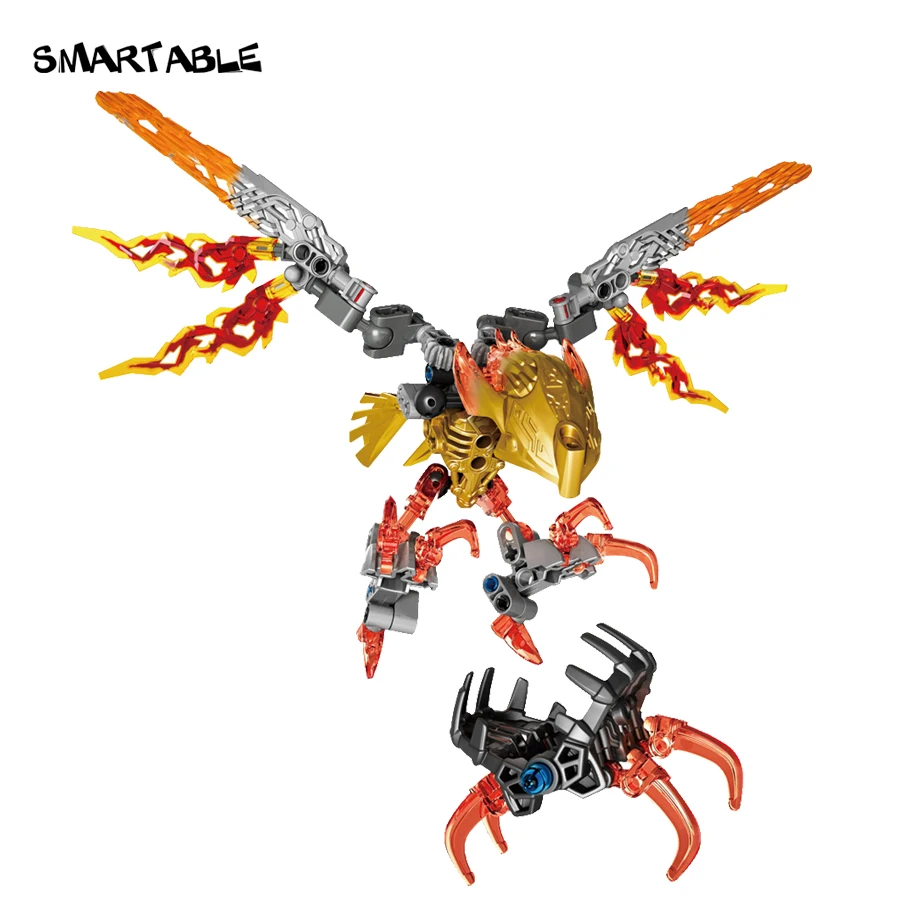 Smartable BIONICLE 77 шт. Ikir создание огня фигурки строительные блоки игрушки для мальчиков совместимы со всеми брендами 71303 BIONICLE подарок