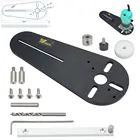 Станок для резки по кругу, электрический ручной триммер для деревафрезерный станок для деревообработки, фрезерный круг, набор ручных инструментов для деревообработки DIY