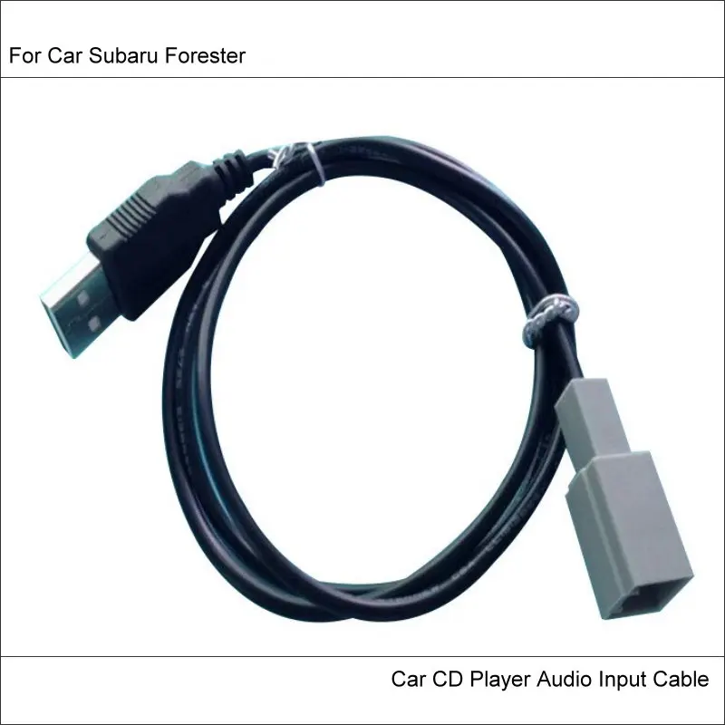 Оригинальный Вилки USB разъем адаптера для Subaru Forester Автомобильное CD радио аудио