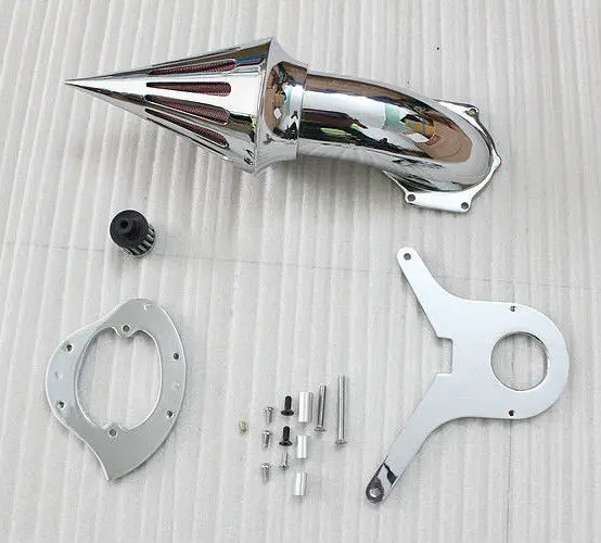 Хром Спайк Мотоцикл Воздухоочиститель Комплекты Впуска Фильтр Для Honda Shadow Aero 750 |