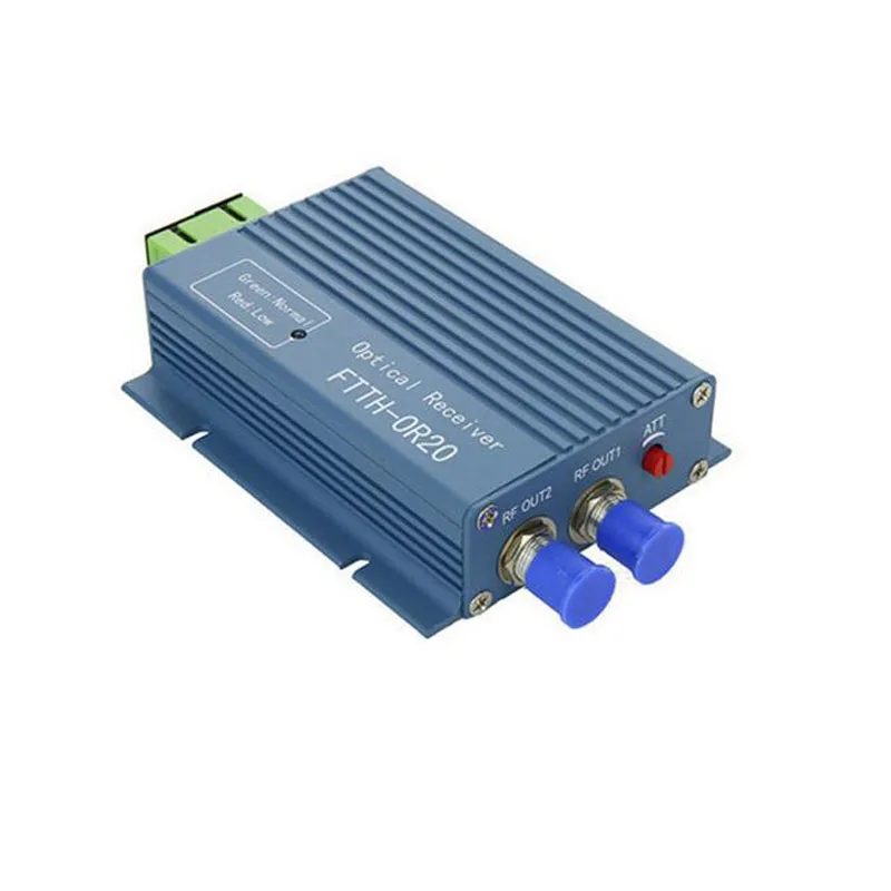 10 шт./лот алюминиевый CATV FTTH AGC SC APC Simplex Соединитель с 2 выходными портами WDM для PON OR20