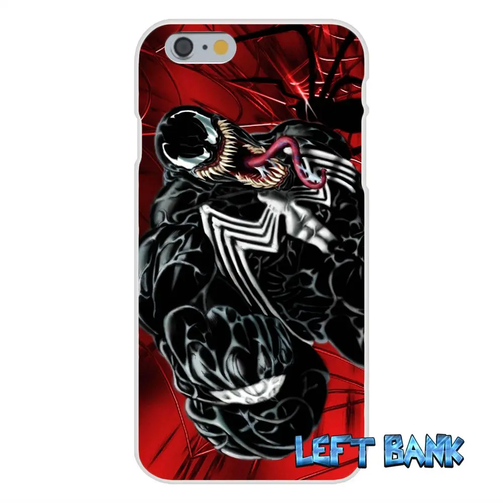 Мягкий силиконовый прозрачный чехол из ТПУ для Samsung Galaxy Note 3 4 5 S4 S5 MINI S6 S7 edge Carnage Marvel
