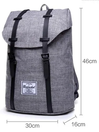Mochila Bodachel, Мужская школьная сумка для старшеклассников, рюкзак для ноутбука, Женский Большой Вместительный рюкзак, стильный рюкзак Mochila Escolar