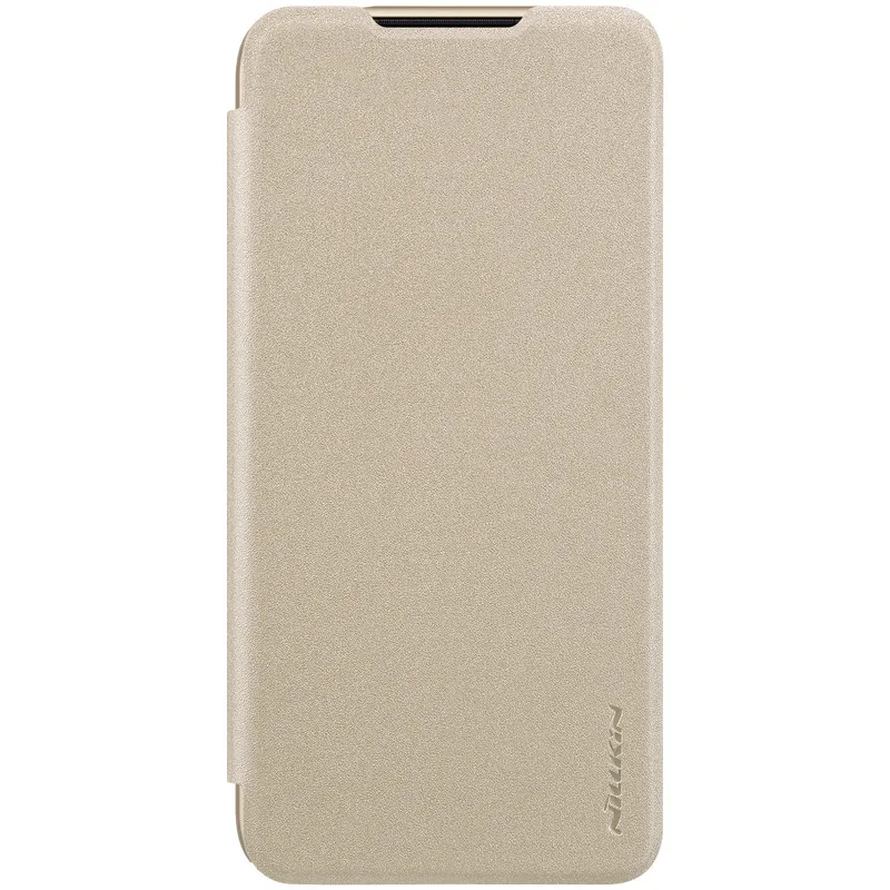 Gold Чехол для Redmi 7, для Xiaomi Redmi 7, чехол, NILLKIN, блестящий, роскошный, флип, кожаный чехол s, для Xiaomi Redmi 7, задняя крышка, чехол для телефона Nilkin - Цвет: Gold