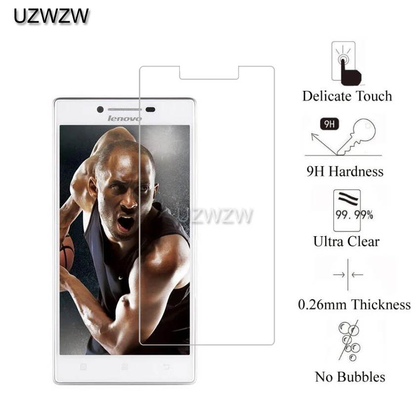 2 шт 9H закаленное стекло для lenovo P70 защитная пленка, стекло для lenovo P70