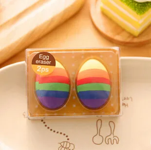 Новинка 2016 года корейский оригинальный милый Радужный детский ластик в форме