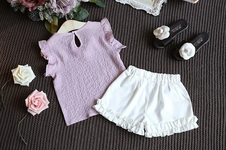 Одежда для маленьких девочек детская одежда наряд малышей шифоновый жилет без