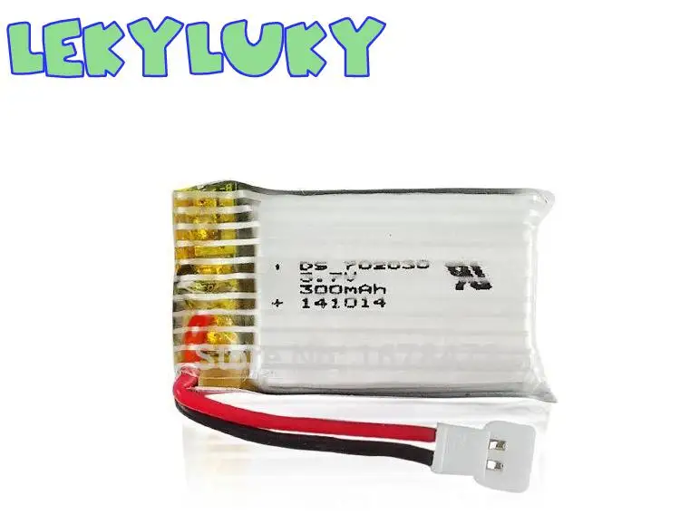 

LEKYLUKY U816A 1306 F180 R/C quadcopter spare parts 3.7V 300Mah lithium battery