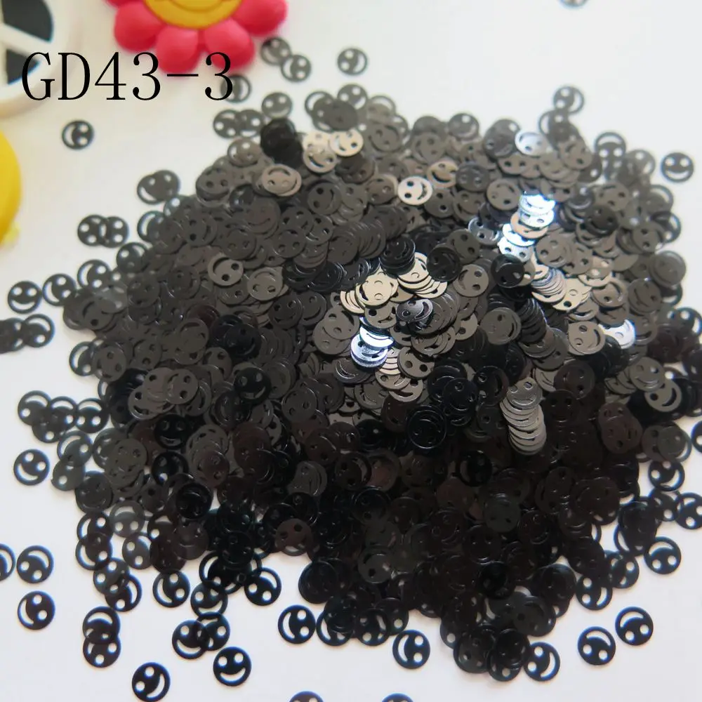 GD43-3 20g per bag 20 г/мешок-3 г/jar Розничная 4 мм Тонкий улыбка Уход за кожей лица Дизайн ногтей шинни блеск Симпатичные Украшения дизайн ногтей украшения gd43 - Цвет: GD43-3 20g per bag