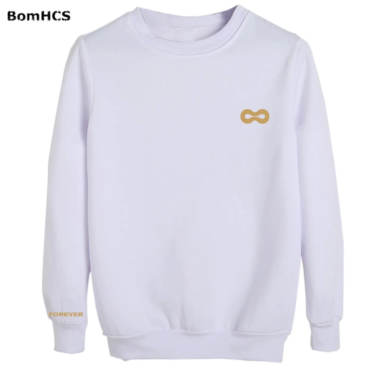 BomHCS Kpop Infinite FM Forevera хлопковые пуловеры унисекс толстовки спортивные топы верхняя