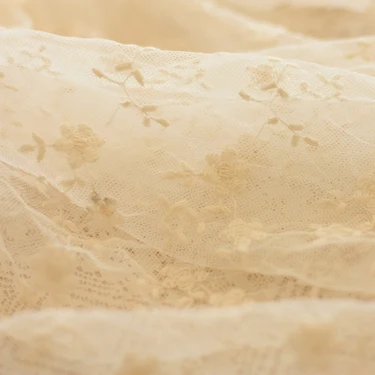 Бесплатная доставка сетка из хлопка с вышивкой белая кружевная ткань занавеска