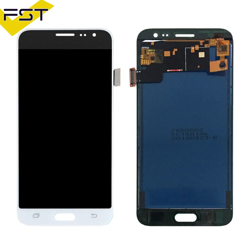 ЖК-дисплей с дигитайзером сенсорного экрана для SAMSUNG Galaxy J3 2016 регулировка яркости