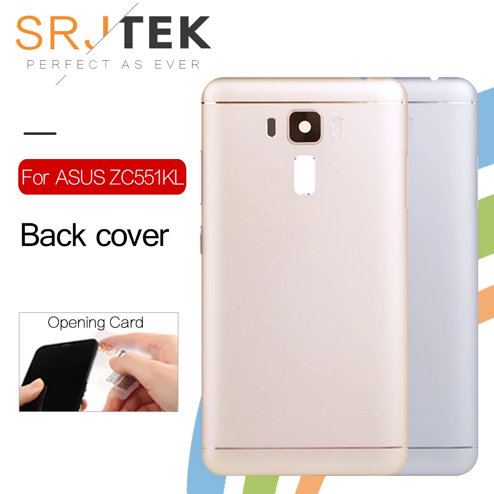SRJTEK задний корпус для ASUS Zenfone 3 Laser ZC551KL задняя крышка Батарейная дверь с